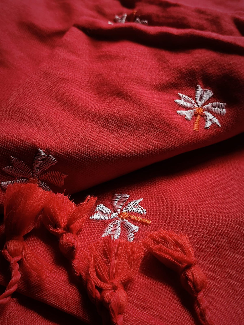 HKC-SS06: Handloom Khadi-Cotton Shiuli Saree