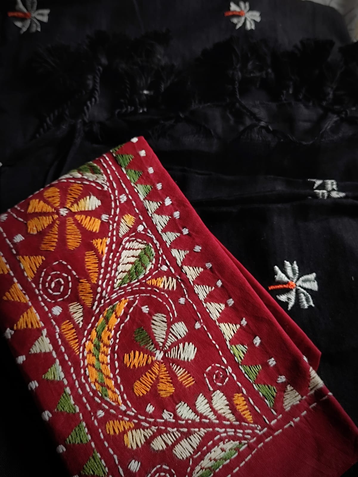 KHC-SS03: Handloom Khadi-Cotton Shiuli Saree