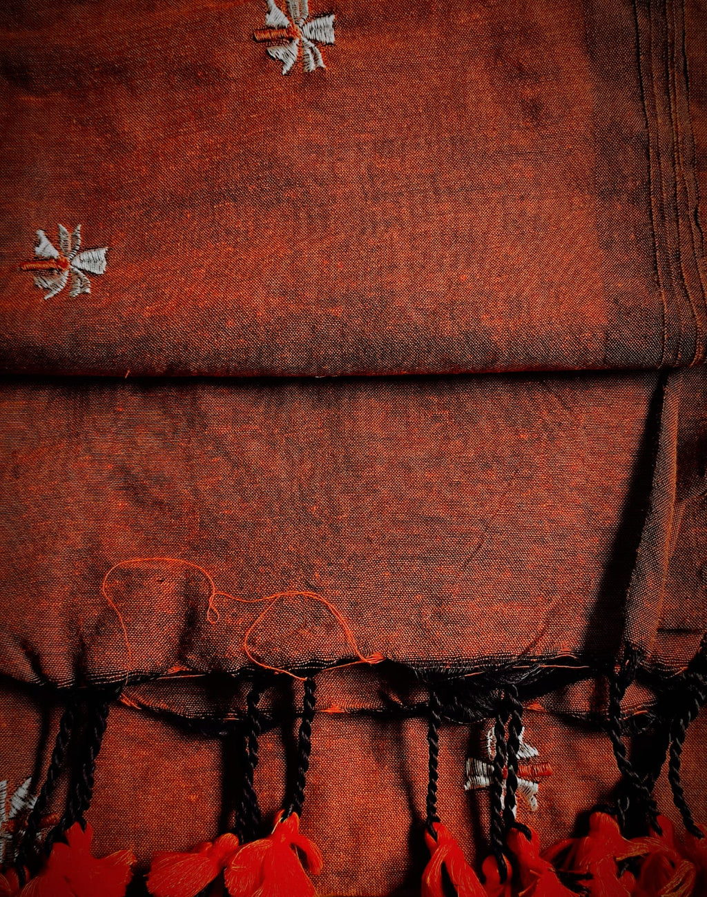 HKC-SS01: Handloom Khadi-Cotton Shiuli Saree