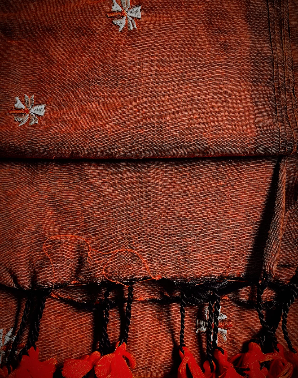 HKC-SS01: Handloom Khadi-Cotton Shiuli Saree