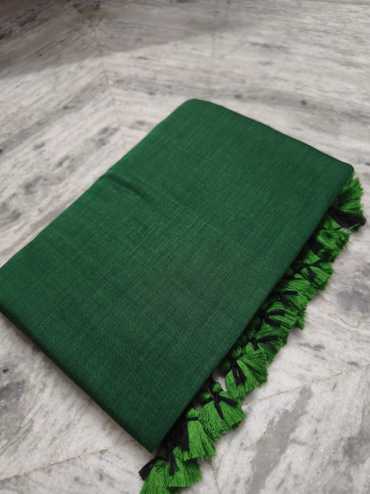 KF-KADHI-01:Plain Kadhi Cotton Saree